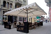 Великі вуличні парасолі для кафе,  бару,  ресторану